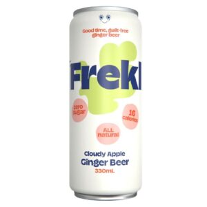 Frekl Cloudy Apple Ginger Beer 330ml - 16 Pack