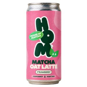 House of Matcha Strawberry Matcha Oat Latte 250ml - 12 Pack