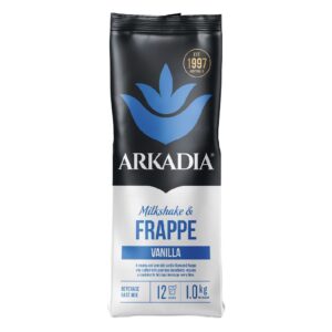 Arkadia Vanilla Milkshake & Frappe Powder 1kg – 1 Unit