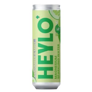 Heylo Detox Cucumber & Mint Magnesium Sparkling Water 300ml – 24 Pack